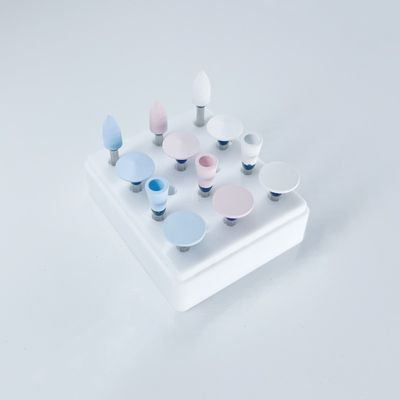 12pcs/box उच्च गुणवत्ता वाले दंत सिलिकॉन दांतों को चमकाने के लिए contra angle handpiece गर्म बिक्री दंत चमकाने किट