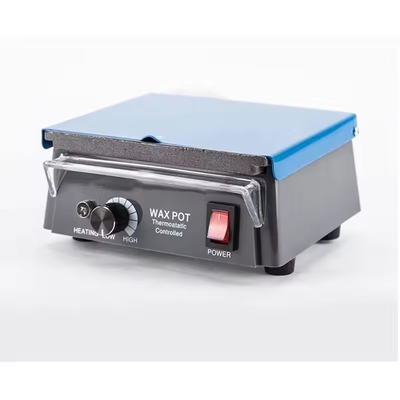 3 स्लॉट वैक्स हीटर पॉट डेंटल लैब वैक्स पॉट 13.5x12.8x5.3cm