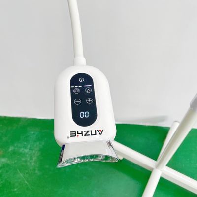 360 डिग्री घूर्णन दांत सफेद प्रकाश टच स्क्रीन के साथ 3 रंग दांत सफेद मशीन