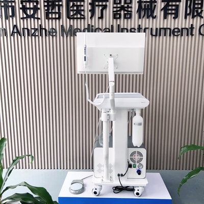 कंप्यूटर के साथ दंत चिकित्सक कार्ट 550W पोर्टेबल डेंटल कार्ट यूनिट कंप्रेसर मोबाइल डेंटल ट्रीटमेंट सेट डेंटल ट्रॉली के साथ