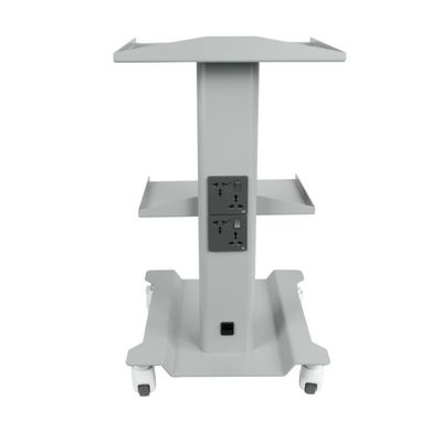 दंत चिकित्सा क्लिनिक कैबिनेट दंत चिकित्सा क्लिनिक मोबाइल ट्रॉली कार्ट तीन परत ट्रे के साथ चिकित्सा फर्नीचर मोबाइल कार्ट