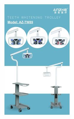 उच्च दक्षता वाले दांतों को सफेद करने वाली मशीन नीली लाल बैंगनी 3 रंग के दांतों को सफेद करने वाली मशीन