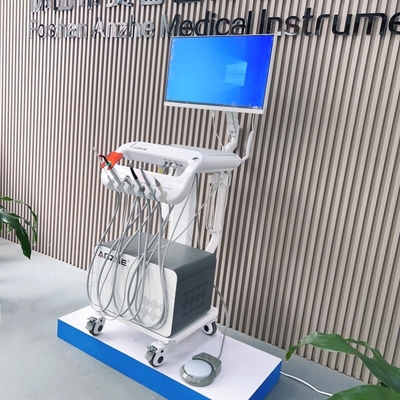 पशु चिकित्सा चिकित्सा उपकरण के लिए मोबाइल दंत चिकित्सा कार्य तालिका पशु दांतों की देखभाल मोबाइल दंत कार्ट