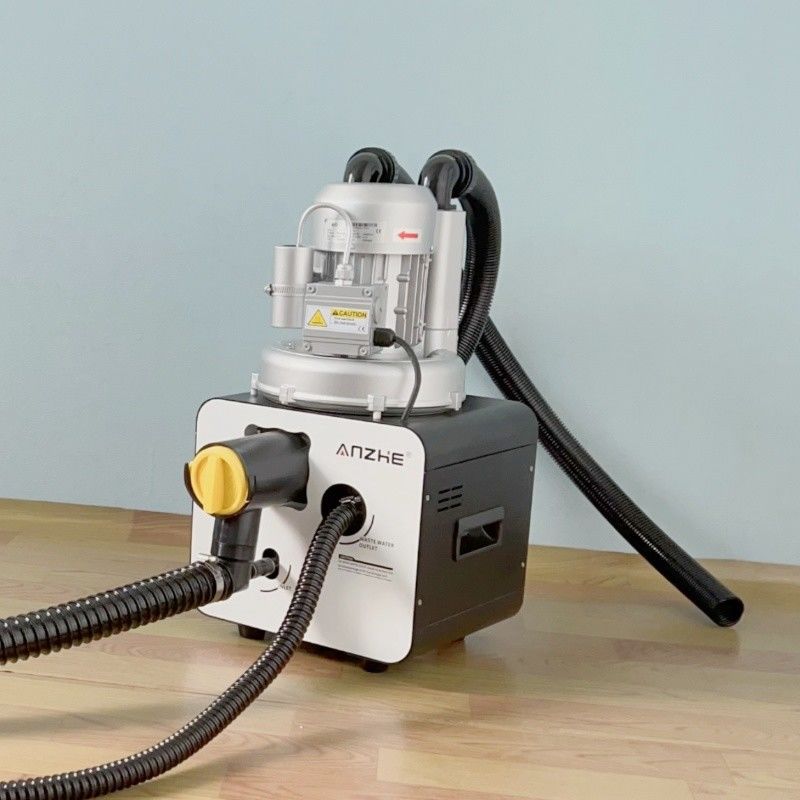 1000L/मिनट शक्तिशाली सक्शन पावर डेंटल सक्शन यूनिट वाटर और एयर सेपरेटर सिस्टम के साथ