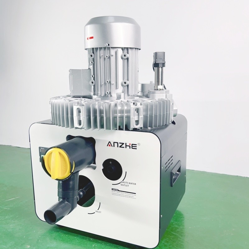 दंत कुर्सियां लार निष्कर्षक वैक्यूम पंप मशीन 1500W दंत सक्शन यूनिट ट्रांसड्यूसर डिस्प्ले के साथ