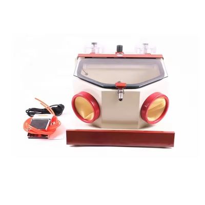 दो पेन दंत चमकाने Sanblaster मौखिक सफाई दंत Sandblaster कैबिनेट के साथ