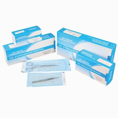 अच्छा दाम Different Size Sterilization Pouch Bags Disposable Dental Self Seal Sterilization Pouch ऑनलाइन