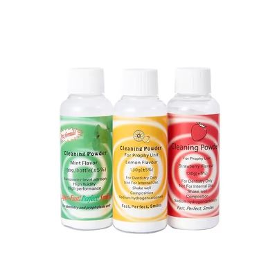 अच्छा दाम 130g दांत पॉलिशिंग पाउडर 3 फ्लेवर दांत व्हाइटनिंग डेंटल क्लीनिंग पाउडर ऑनलाइन