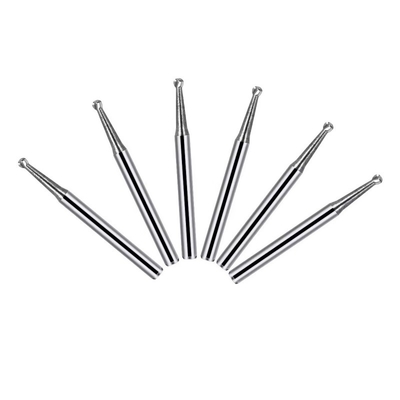 दंत टंगस्टन कार्बाइड बर राउंड टाइप मल्टी साइज 2.35 मिमी कार्बाइड बर उच्च गुणवत्ता वाले दंत पॉलिश ड्रिल