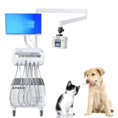 अच्छा दाम Vet Medical New Portable Dental Device Mobile Dental Unit for Pets Luxury Dental Equipment Trolley Cart With X Ray ऑनलाइन