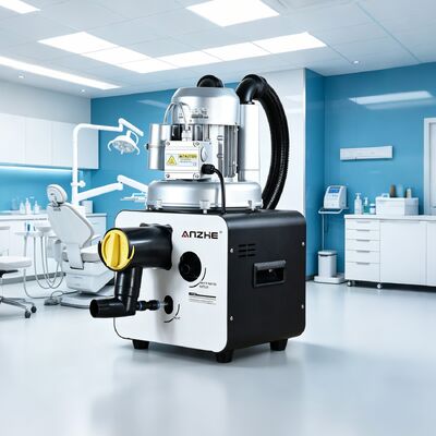 750W पोर्टेबल डेंटल सक्शन यूनिट, क्लीनिकों में कुशल लार निष्कासन के लिए 1000L/मिनट सक्शन पावर के साथ