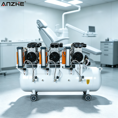 अच्छा दाम AZ-FA150B मेडिकल ग्रेड ऑयल फ्री डेंटल एयर कंप्रेसर ड्रायर और 150L टैंक के साथ ऑनलाइन